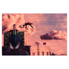 Spider-Man Art Print Miles Morales 30 x 46 cm - nezarámovaný